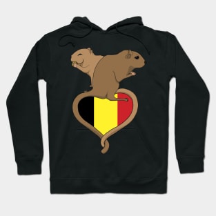 Gerbil Belgium (light) Hoodie